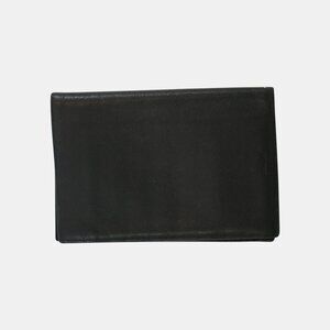 Prada Men’s Black Saffiano Leather Card Wallet – Very Good Condition